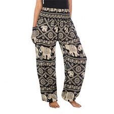 pantalones con elefantes de india